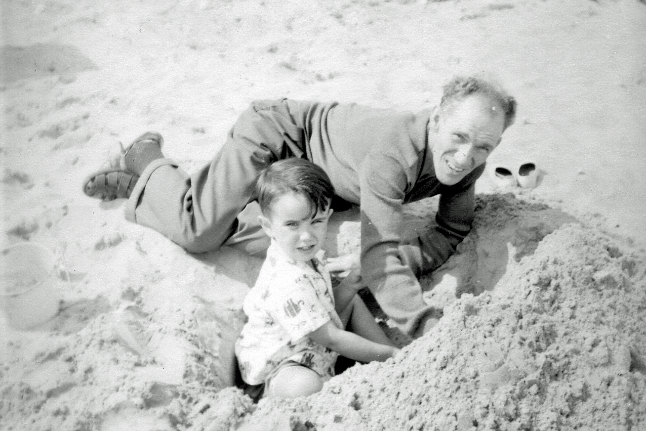 Richard Porter with his son (Richard Nigel)