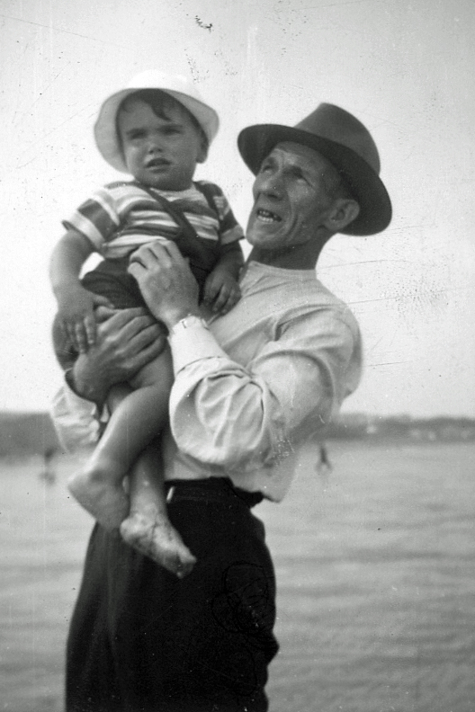 Richard Porter with his son (Richard Nigel)