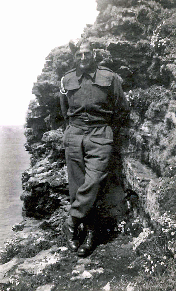 L/Cpl 1781685 Albert Claybrough (photo taken circa 1944)