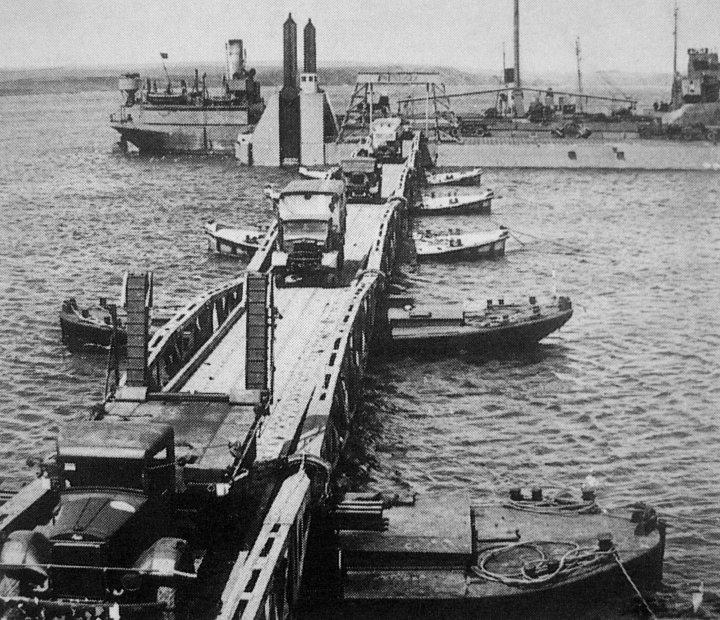 Photograph of the Mulberry Harbour