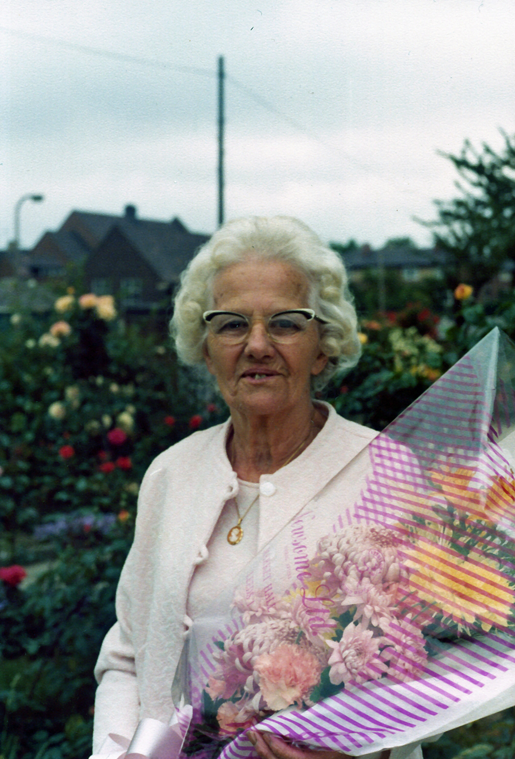 Amy Emily Berryman (nee Radford)<br>Photograph taken in 1978 on her 80th birthday